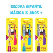 Escova Dental Mágica Infantil Magic Brush 3 A+ (com 1 Cabeça extra)