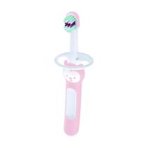 Escova Dental MAM Babys Brush Para Bebes de +6 Meses Rosa