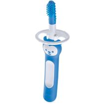 Escova Dental Massageadora Bebês 0+Massaging Brush MAM Azul