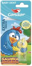 Escova Dental Massageadora CONDOR Baby Dent Infantil Extra Macia Galinha Pintadinha 1 Unidade Escova Dental Massageadora CONDOR Baby Dent Infantil Extra Macia Galinha Pintadinha 1 Unidade