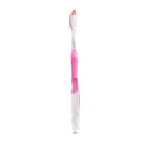 Escova Dental Média Cerdas Macias Cabo Borracha Soft Clean