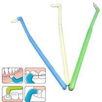 Escova dental monotufo Kit com 3 unidades embaladas individualmente