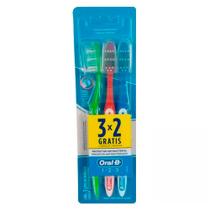 Escova Dental Oral-B 123 Média Cores Sortidas Leve 3 Pague 2 Unidades Escova Dental Oral-B 123 Média Cores Sortidas Leve 3 Pague 2 Unidades