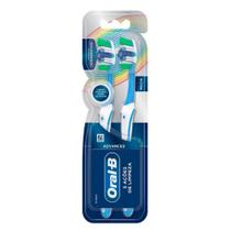 Escova Dental Oral-B Complete 5 Ações de Limpeza 40 Macia Cores Sortidas com 2 Unidades - Oral B