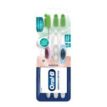 Escova Dental Oral-B Detox da Gengiva com 3 Unidades