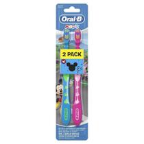 Escova Dental Oral-B Kids Mickey Cerdas Macias 2 Unidades