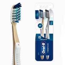 Escova Dental Oral-B Pro-Saúde 7 benefícios Macia 2 Unidades