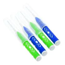 Escova Dental Plackers Brushes Interdental Com 4 Unidades