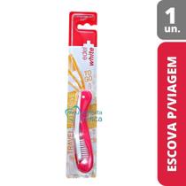 Escova dental Portátil p/ viagem Edel White 1 unidade
