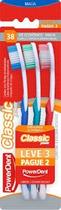 Escova Dental Powerdent Powerclass Media, Leve 3 Pague 2