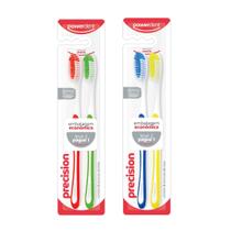 Escova dental PRECISION MACIA c/ 2 unidades 2165