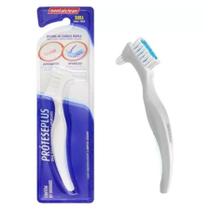 Escova Dental Protese Plus Cabeça Dupla - Dentalclean '