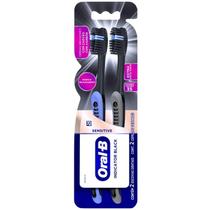 Escova Dental Sensitive Oral-b Indicator Black 2 Unidades