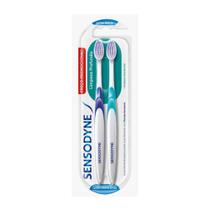 Escova Dental Sensodyne Limpeza Profunda Extra Macia Cores Sortidas 2 Unidades
