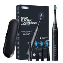 Escova Dental Sônica Elétrica Seago Sg-575 Premium+4 Refis