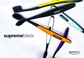 Escova Dental Super Macia Supreme Black C/1 Und - Powerdent Escova Dental Super Macia Supreme Black C/1 Und - Powerdent