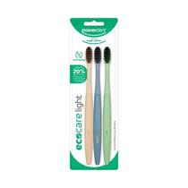 Escova Dental Sustentável Eco Care Light Cerdas Super Macias com 3 Powerdent Escova Dental Sustentável Eco Care Light Cerdas Super Macias com 3 Powerdent