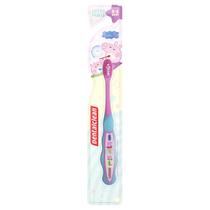 Escova Dente Peppa Pig Bebê 0 a 2 anos Dentalclean Extra Macia