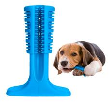 Escova Dente Pet Clean Mordedor Canino Cao Gato Remove Tartaro - Peq