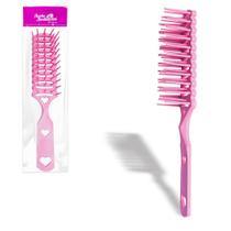 Escova Desembaraça Cabelos Plástico Pente Modelo Jacaré Roxo