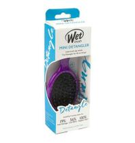 Escova Desembaraçadora Mini Wet Brush Roxa 14 cm Pacote com 4 Escova Desembaraçadora Mini Wet Brush Roxa 14 cm Pacote com 4