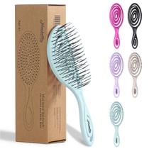 Escova Desembaraçante Mini Spiral Ventilada Ninabella Mint Escova Desembaraçante Mini Spiral Ventilada Ninabella Mint