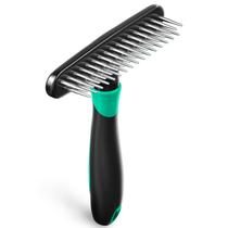 Escova Deshedding Comb DOGI para cães e gatos com pinos de aço inoxidável Escova Deshedding Comb DOGI para cães e gatos com pinos de aço inoxidável