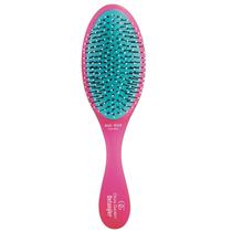 Escova Detangler Olivia Garden OG para cabelos molhados ou secos rosa