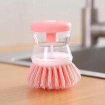 Escova Dispenser Detergente Lava Louça Cozinha Premium Escova Dispenser Detergente Lava Louça Cozinha Premium