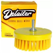 Escova Drill Cerdas Média Detailer Sofa Mandala Carpete