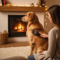 Escova Dupla Black 21cm Para Cabelos Úmida e Secos Couro Cabeludo Massageadora Preta