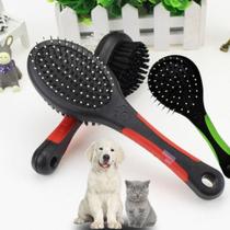 Escova Dupla Face 2 em 1 para Pets Porte Pequeno e Médio Desembaraçar Remover Pelos Soltos Cães e Gatos Sortido Escova Dupla Face 2 em 1 para Pets Porte Pequeno e Médio Desembaraçar Remover Pelos Soltos Cães e Gatos Sortido