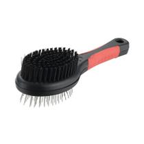 Escova Dupla Face 2 em 1 Remove Pelo Para Cachorro e Gato Pet Shop