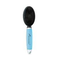 Escova Dupla German Hart Gel Azul para Cães - Tamanho M Escova Dupla German Hart Gel Azul para Cães - Tamanho M