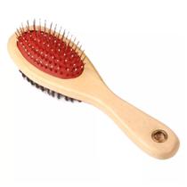 Escova Dupla Pet Cães E Gatos Remove Pelos Penteia Cachorro Coelho Spitz Alemão Escova Dupla Pet Cães E Gatos Remove Pelos Penteia Cachorro Coelho Spitz Alemão