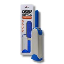 Escova Dupla Removedora Tira Pelos Gatos Cachorros com Estojo Onix Escova Dupla Removedora Tira Pelos Gatos Cachorros com Estojo Onix