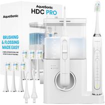 Escova e fio dental Aquasonic Home HDCpro para centro odontológico