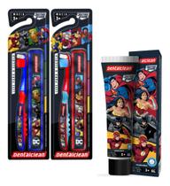 Escova E Gel Dental Tutti Frutti Liga Da Justiça Dentalclean Escova E Gel Dental Tutti Frutti Liga Da Justiça Dentalclean