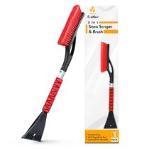 Escova e Raspador de Neve Econour 27 Aluminium Red - 1 Pacote Escova e Raspador de Neve Econour 27 Aluminium Red - 1 Pacote