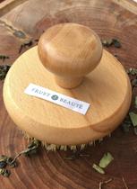Escova Eco-friendly para Esfoliação a Seco 100% Natural - Biodegradável