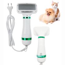 Escova Elétrica 2 Em 1 Para Secar E Desembaraçar Gatos 110V Escova Elétrica 2 Em 1 Para Secar E Desembaraçar Gatos 110V
