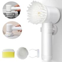 Escova Elétrica 5 em 1 - Limpeza Doméstica - ABS+Nylon - Shopbr
