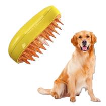 Escova Elétrica A Vapor P/pet Remove Pelos/limpa/massageia