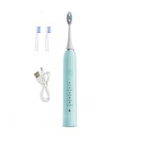 Escova Elétrica Higiene Oral 3 Modos Limpeza dos Dentes Recarregável USB Com Refil