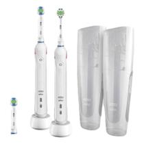 Escova Elétrica Oral B Advanced Clean pack com 2 Escova Elétrica Oral B Advanced Clean pack com 2