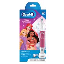 Escova Elétrica Oral-B Princess 1 Unidade, Cor: Rosa