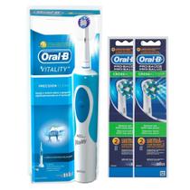 Escova Elétrica Oral-B Vitality D12 110v + 2 Refil Cross Action C/2 Un
