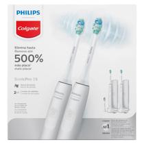 Escova Elétrica Philips Colgate SonicPro35 2 unidades