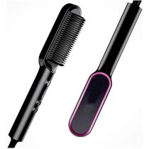 Escova Eletrica Profissional 5 Em 1 Alisa, Escova, Modela, Seca, Anti-Frizz Bivolt - Escova Alisadora - Temperatura Ajustável Modela Cabelo