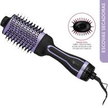 Escova Eletrica Secadora Alisadora Modeladora de Cabelo Bivolt Multilaser